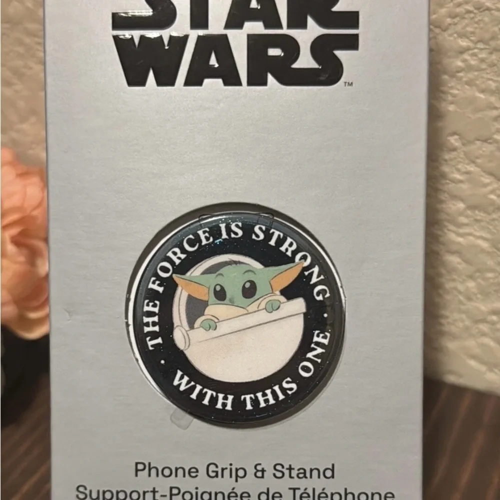 Disney Parks Star Wars The Mandalorian Grogu Popsockets Phone Grip & Stand